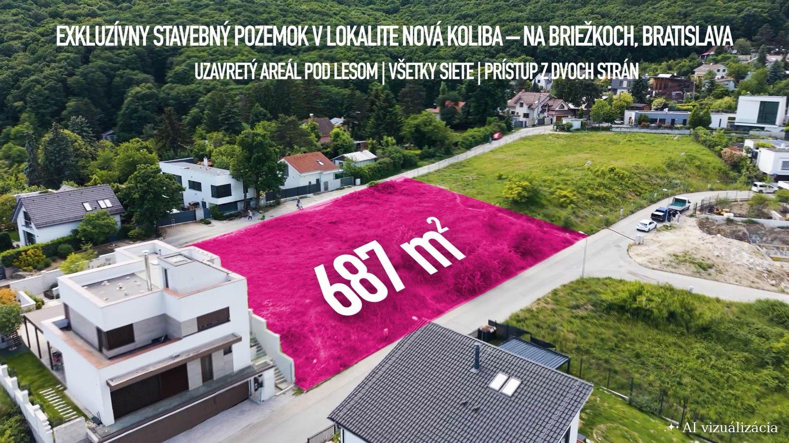 Nová Koliba- pozemok s projektom vily