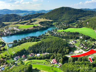 Stavebné pozemky so stavebným povolením 400m od jazera Banský Studenec - Banská Štiavnica