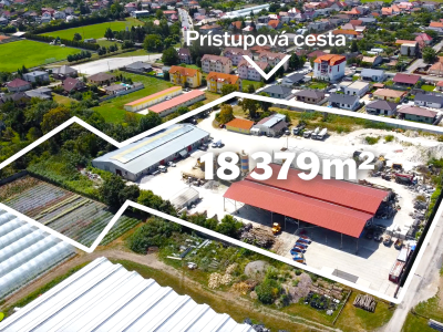 Investičná nehnuteľnosť - BETONÁREŇ - VÝROBNÝ AREÁL - SKLADY