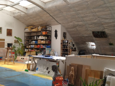 Prenájom ATELIÉR/ WORKSHOP ! 150 m2, ul. Stará Vajnorská, BA III., časť Jurajov dvor.