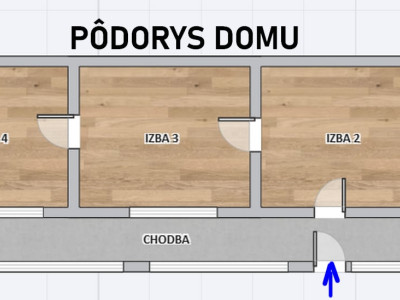 Reservé: Výhodná ponuka: EXKLUZÍVNE IBA U NÁS: Rodinný dom s pozemkom, Vinodol