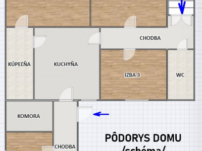 **Nová cena!** EXKLUZÍVNE: Rodinný dom Palárikovo