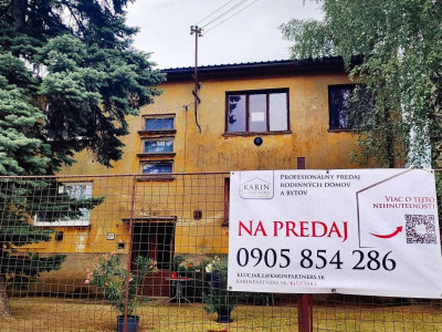 EXKLUZÍVNE: 3-izb.Byt za cenu chatky!Tehlová bytovka,Modrany