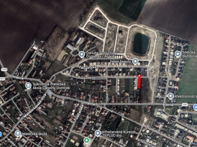 Stavebný pozemok 1 072 m2  -  Hrubá Borša okr. Senec