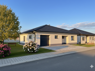 MODERNÝ 4-IZBOVÝ BUNGALOV S GARÁŽOU – SENICA