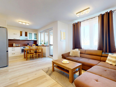 3-izbový byt s atmosférou rodinného domu, terasou a podkrovím