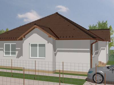 Predaj - Rodinné  domy,  3 a 4 izbové, nízko-energetické novostavby ,,Typ Bungalov“ RAJKA - Maďarsko