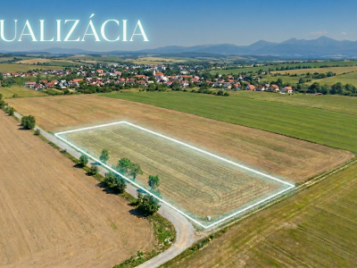 PREDAJ: STAVEBNÝ POZEMOK (1345 m²) + LESNÝ POZEMOK