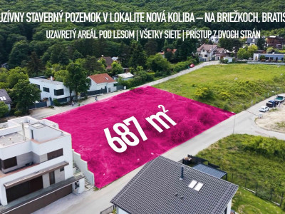 Predaj- exkluzívny stavebný pozemok v prestížnej lokalite Nová Koliba – Bratislava, Vinohrady