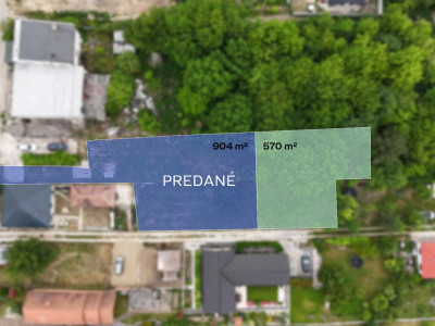 Stavebné pozemky v slepej ulici, Cabaj-Čápor