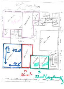 LEN 230.-€/ mesiac vrátane energií! Prenájom dvojkancelária 22m2, Pribišova ul., BA IV., Karlova Ves.