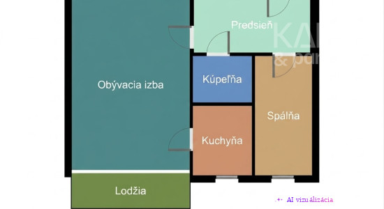 Dvojgarzónka s loggiou,  - Petržalka