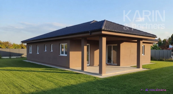 Priestranný 4-izbový dom s garážou, 2 kúpeľňami a nízkymi nákladmi, Nové Zámky