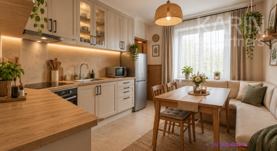 Nová cena: 3i priestranný byt s garážou a záhradou v obci Smolinské