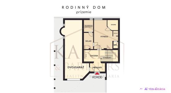 Zrekonštruovaný 3 podlažný rodinný dom na Hradnom kopci