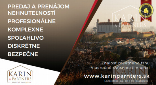 2 izbový byt Senec - Ponúknite