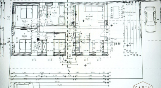 PREDAJ - 4 IZBOVÝ RODINNÝ DOM - NOVOSTAVBA/TYP BUNGALOV - DUNAKILITI. HU
