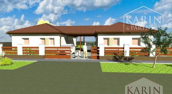 Predaj - 4 izbový rodinný dom - novostavba/typ Bungalov - Dunakiliti. HU