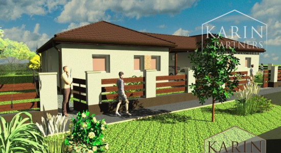 Predaj - 4 izbový rodinný dom - novostavba/typ Bungalov - Dunakiliti. HU