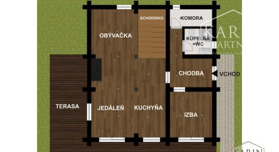 Predaj – Atraktívny zrubový rodinný dom s osobitou atmosférou - Devínska Nová Ves. BA IV- TOP PONUKA !