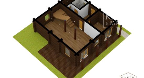 Predaj – Atraktívny zrubový rodinný dom s osobitou atmosférou - Devínska Nová Ves. BA IV- TOP PONUKA !