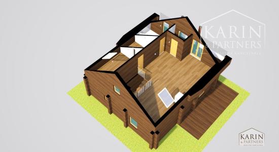 Predaj – Atraktívny zrubový rodinný dom s osobitou atmosférou - Devínska Nová Ves. BA IV- TOP PONUKA !