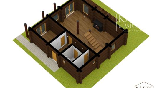 Predaj – Atraktívny zrubový rodinný dom s osobitou atmosférou - Devínska Nová Ves. BA IV- TOP PONUKA !