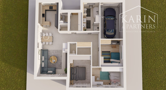 MODERNÝ 4-IZBOVÝ BUNGALOV S GARÁŽOU – SENICA