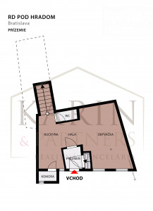 Predaj - Rodinný dom na Hradnom kopci - Investičná príležitosť - BA I