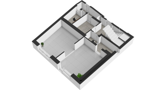 Budova – polyfunkčný objekt na pešej zóne v centre mesta SENEC