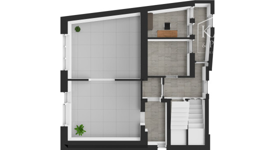 Budova – polyfunkčný objekt na pešej zóne v centre mesta SENEC