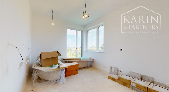 PREDANÝ ! RODINNÝ POL-DOM NA PREDAJ, MOST PRI BRATISLAVE, NOVOSTAVBA