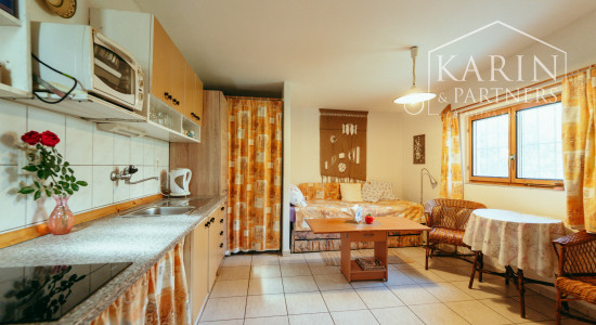 Chata pri Lábskom jazere neďaleko Bratislavy s možnosťou celoročného využitia