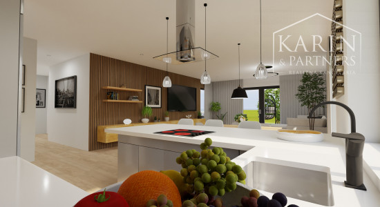 Na predaj novostavba 4 - izbový rodinný dom s dvoj garážou, Holíč.