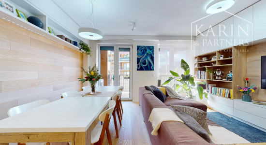 REZERVOVANÝ KOMPLETNE ZARIADENÝ ŠTVORIZBOVÝ BYT S BALKÓNOM V PETRŽALKE - SLNEČNICE