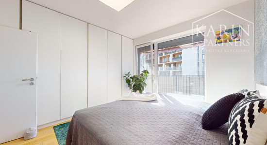 REZERVOVANÝ KOMPLETNE ZARIADENÝ ŠTVORIZBOVÝ BYT S BALKÓNOM V PETRŽALKE - SLNEČNICE