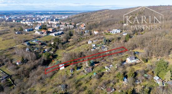 Pozemok s chatkou (1633 m²) v prostredí Bratislavského lesa – Lamač, Zlatá Hora