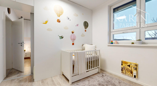 ZARIADENÝ TROJIZBOVÝ BYT PREROBENÝ NA ŠTVORIZBOVÝ