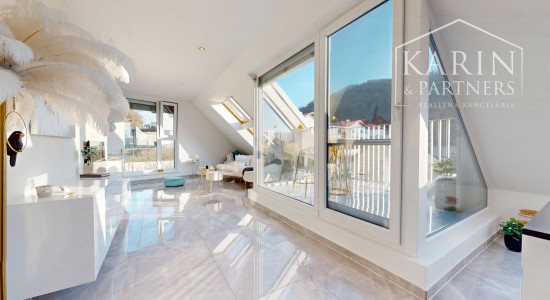 3i byt pod hradom Hainburg | terasa s výhľadom | parking