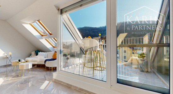 3i byt pod hradom Hainburg | terasa s výhľadom | parking