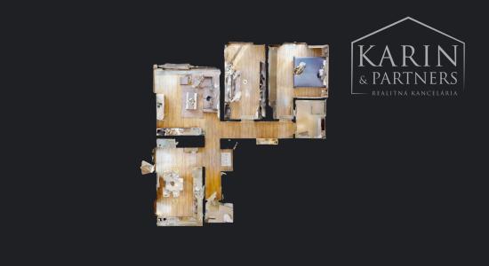 REZERVOVANÉ 3I BYT NA NAJVYŠŠOM POSCHODÍ S LODŽIOU A PIVNICOU