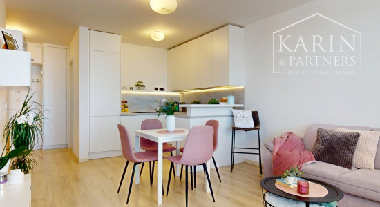 REZERVOVANÉ- Zariadený 2i. byt | loggia | šatník | parking | Malé Krasňany