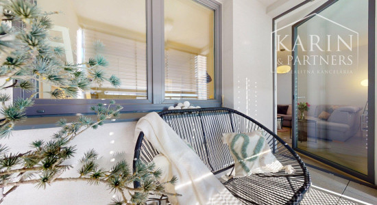 REZERVOVANÉ- Zariadený 2i. byt | loggia | šatník | parking | Malé Krasňany