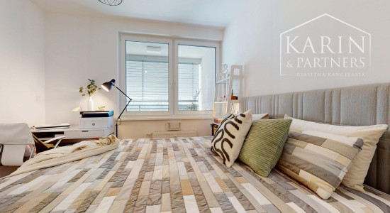 REZERVOVANÉ- Zariadený 2i. byt | loggia | šatník | parking | Malé Krasňany