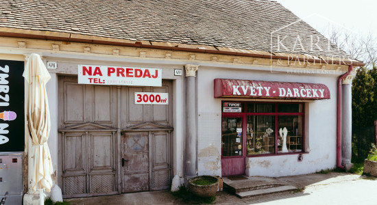 Podnikateľský objekt - dvojdom s veľkým pozemkom