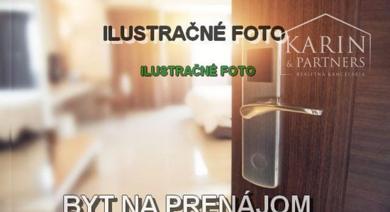 Prenájom 2izbového bytu, širšie centrum NZ