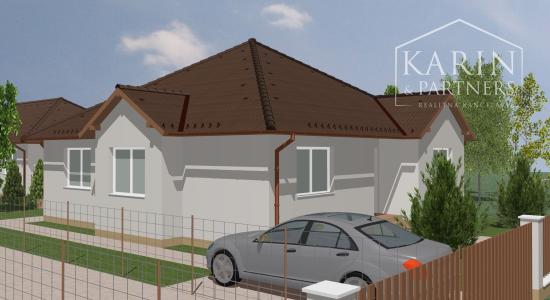 Predaj - Rodinné  domy,  3 a 4 izbové, nízko-energetické novostavby ,,Typ Bungalov“ RAJKA - Maďarsko