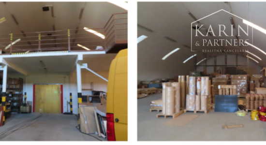 Predaj – Administratívna budova, výrobný hala, skladové priestory, pozemok, parkovisko – BA II mč. Ružinov