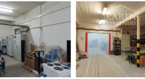 Predaj – Administratívna budova, výrobný hala, skladové priestory, pozemok, parkovisko – BA II mč. Ružinov