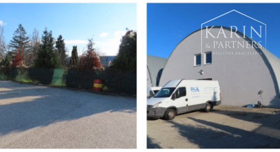 Predaj – Administratívna budova, výrobný hala, skladové priestory, pozemok, parkovisko – BA II mč. Ružinov